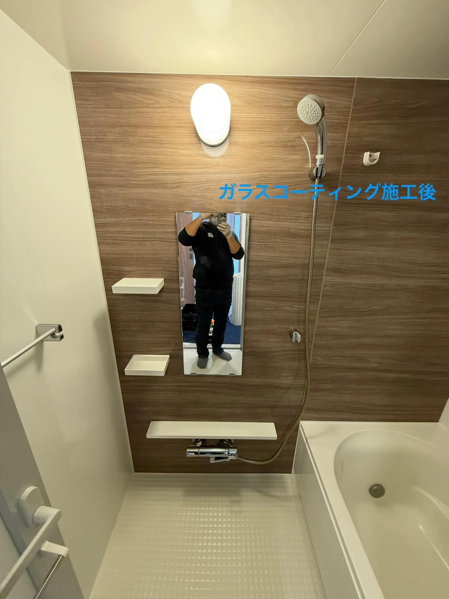 水回りガラスコーティング施工