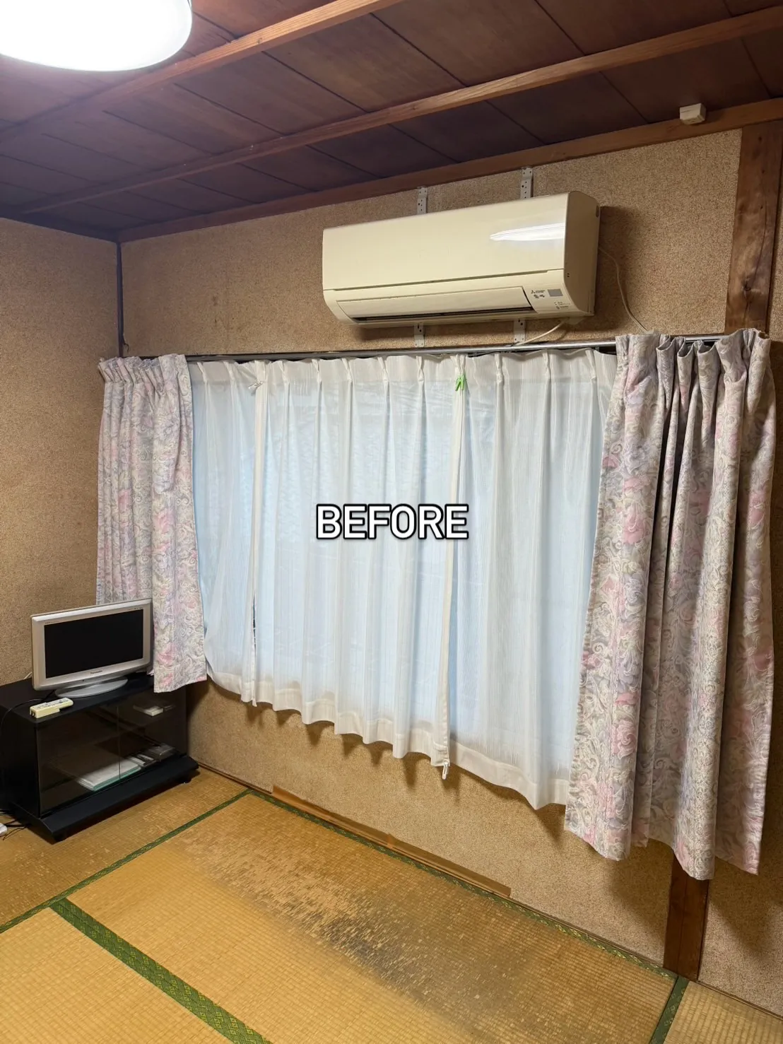 和室壁塗装工事