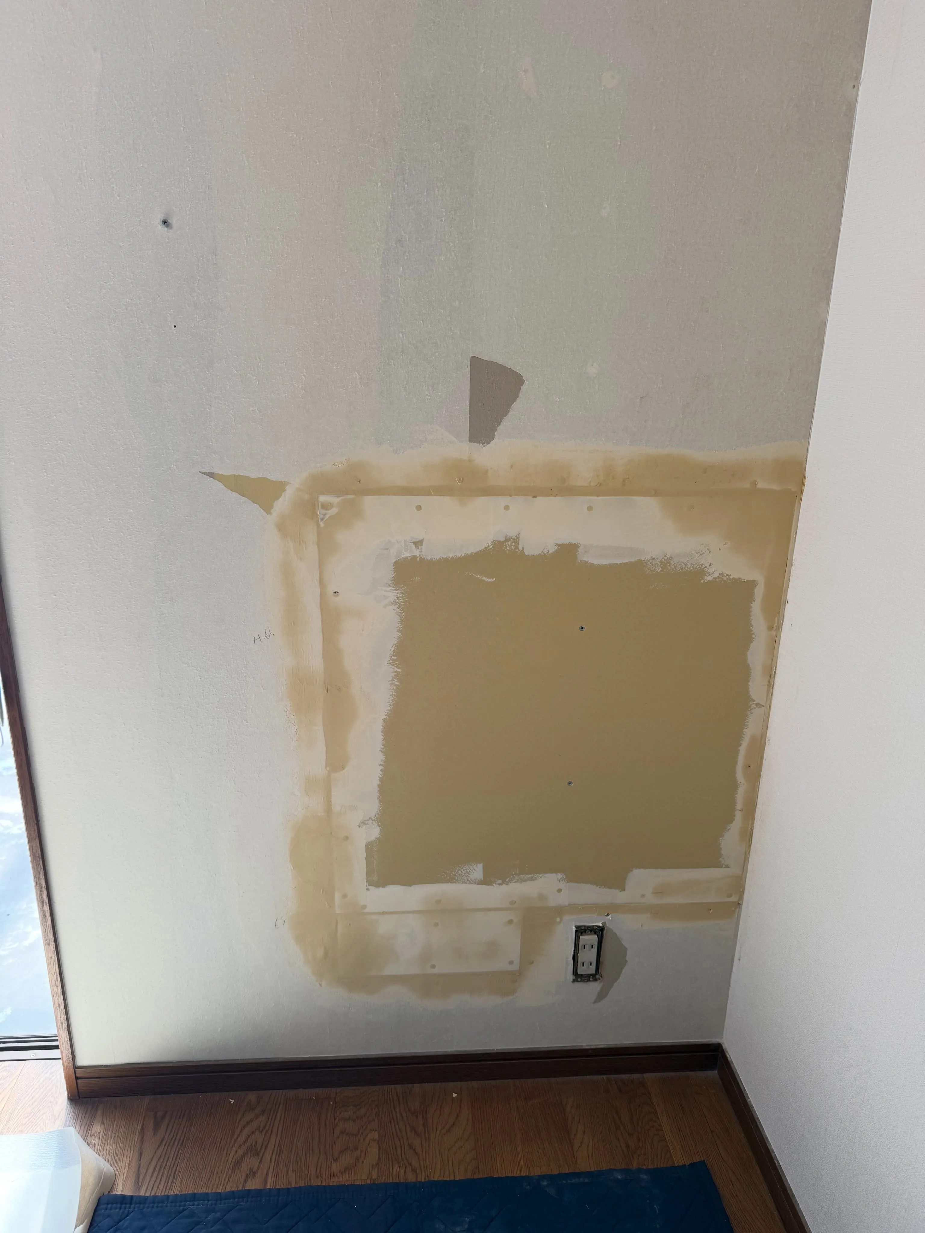 害獣駆除跡の復旧工事をさせて頂きました