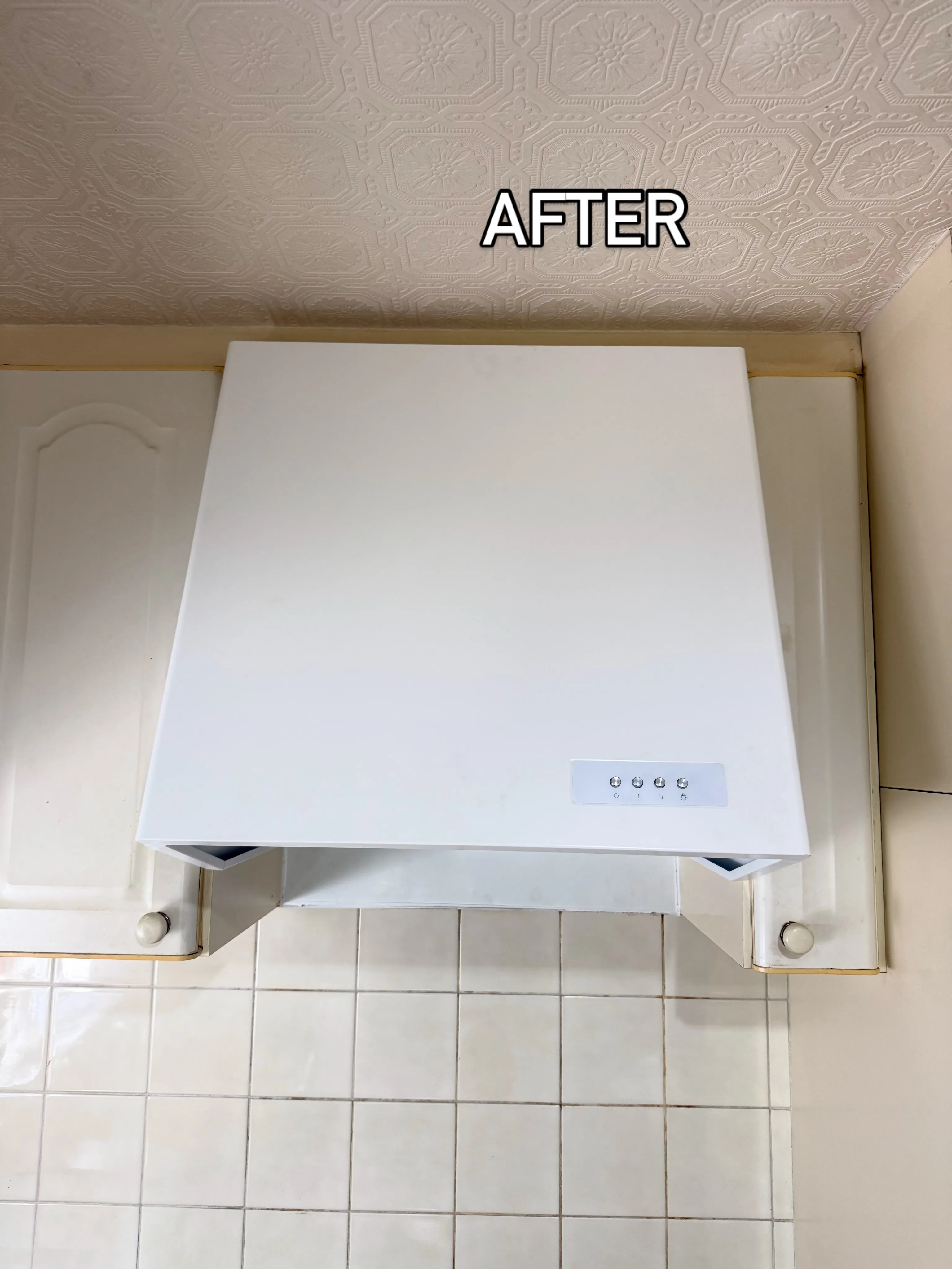 プロペラ換気扇＋フード　　取替工事