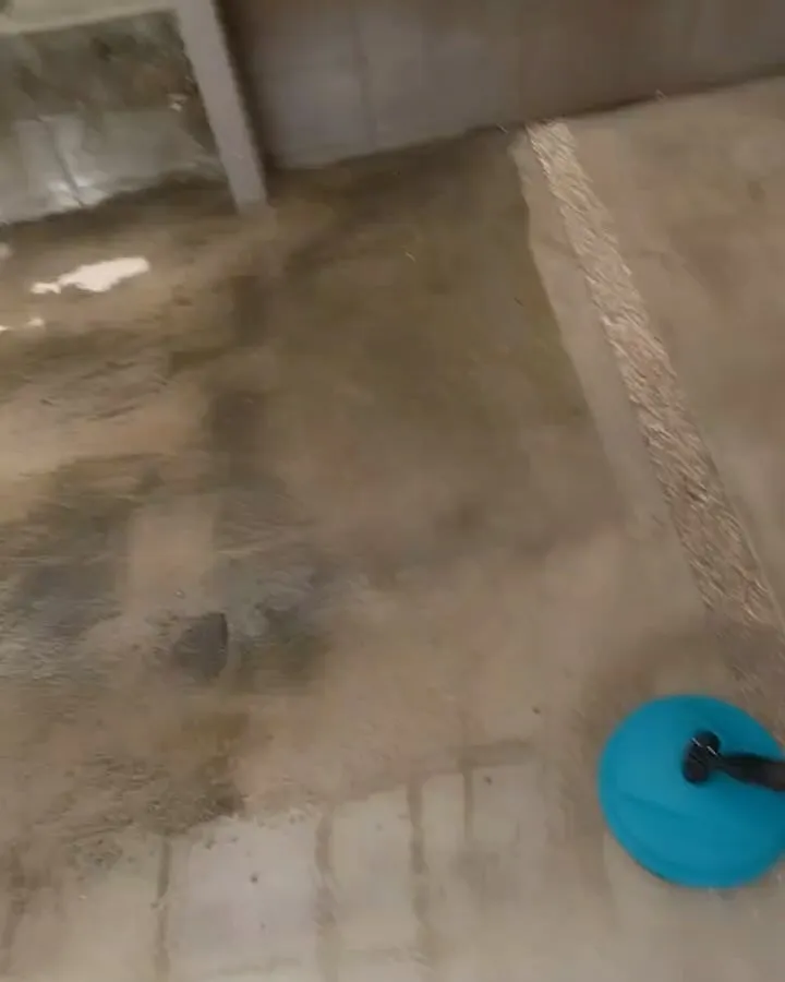 外構清掃作業